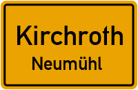Straßenverzeichnis Kirchroth Neumühl