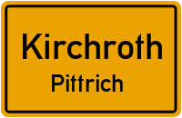 Straßenverzeichnis Kirchroth Pittrich