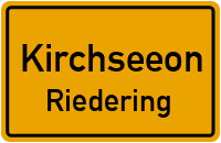 Riedering in KirchseeonRiedering