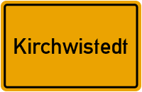 City Sign Kirchwistedt