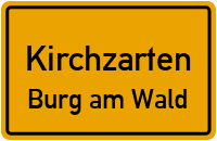 Straßen in Kirchzarten Burg am Wald
