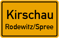 Siedlungsweg in KirschauRodewitz/Spree