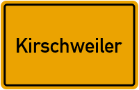 City Sign Kirschweiler