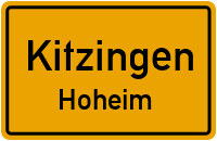 St. Georg Straße in KitzingenHoheim