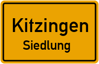 Ernst-Reuter-Straße in KitzingenSiedlung