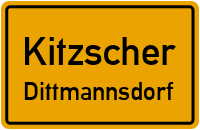 Straßenverzeichnis Kitzscher Dittmannsdorf