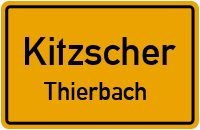 Straßen in Kitzscher Thierbach