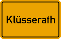 City Sign Klüsserath