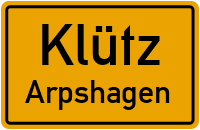 Neue Straße in KlützArpshagen
