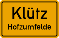 Dorfstraße Hofzumfelde in KlützHofzumfelde