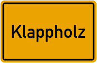 Klappholz in Schleswig-Holstein