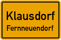 Straßen in Klausdorf Fernneuendorf