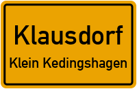 Prohner Straße in 18445 Klausdorf (Klein Kedingshagen)