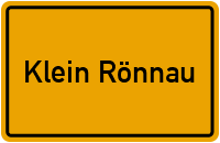 Thun'scher Weg in Klein Rönnau