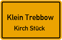 Barner Stücker Straße in Klein TrebbowKirch Stück