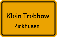 Feldweg in Klein TrebbowZickhusen