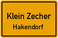 Reiherweg in Klein ZecherHakendorf
