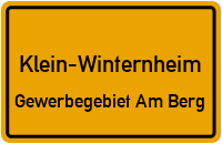 Am Pfaffenstein in Klein-WinternheimGewerbegebiet Am Berg