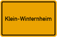 Waldstraße in Klein-Winternheim