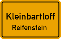 Hüpstedt-Birkunger-Straße in KleinbartloffReifenstein