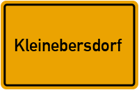 City Sign Kleinebersdorf