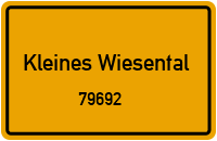 79692 Kleines Wiesental