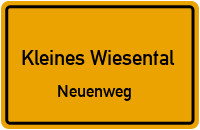Neumattenweg in 79692 Kleines Wiesental (Neuenweg)