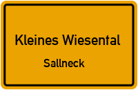 Glaserbergweg in 79692 Kleines Wiesental (Sallneck)
