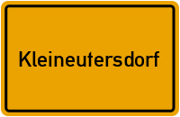 City Sign Kleineutersdorf