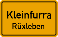Kirchstraße in KleinfurraRüxleben