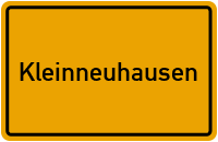 City Sign Kleinneuhausen