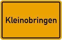 City Sign Kleinobringen