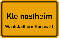 Heidelberger Weg in KleinostheimWaldstadt am Spessart
