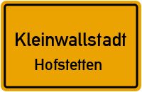 Lehenweg in KleinwallstadtHofstetten