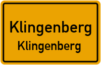 Siedlungsweg in KlingenbergKlingenberg