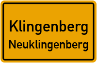 Höhenweg in KlingenbergNeuklingenberg