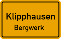 Bergwerkstraße in KlipphausenBergwerk