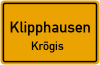 Ringstraße in KlipphausenKrögis