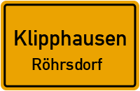 Viehgasse in KlipphausenRöhrsdorf