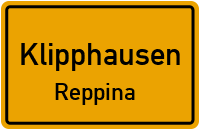 Fährweg in KlipphausenReppina