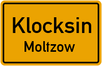 Warener Straße in KlocksinMoltzow
