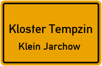Neuhofer Straße in Kloster TempzinKlein Jarchow