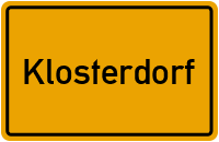 Klosterdorf in Brandenburg