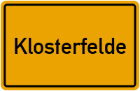 Klosterfelde in Brandenburg