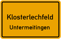 Blumenstraße in KlosterlechfeldUntermeitingen