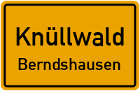 Höhweg in KnüllwaldBerndshausen