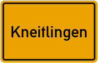City Sign Kneitlingen