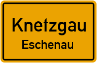 Gangolfsbergstraße in KnetzgauEschenau