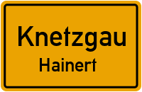 Mariaburghausener Straße in KnetzgauHainert