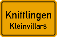 Hauptstraße in KnittlingenKleinvillars